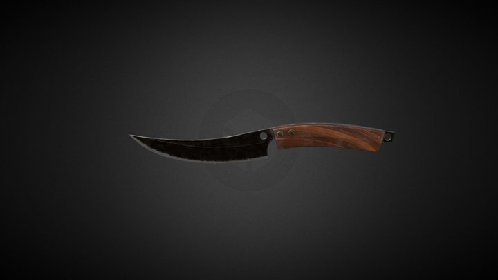 knife BASTARD 3D Model