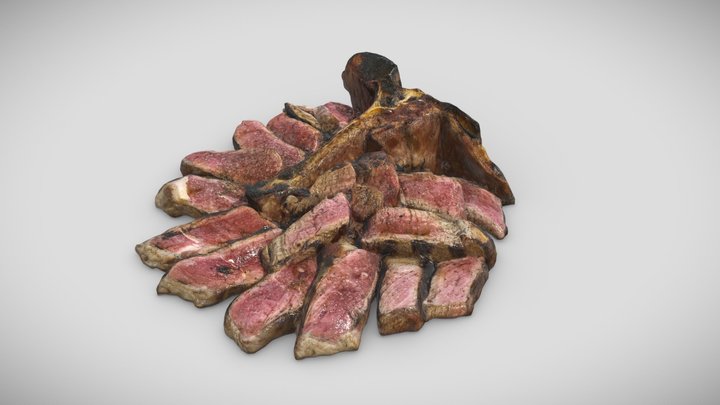 Florence Steak 3D Model
