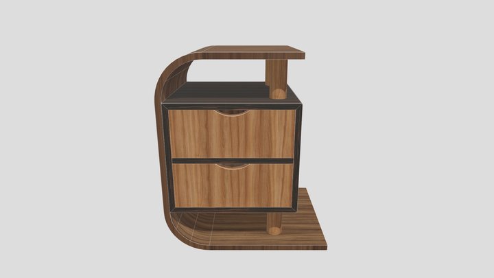 Bedside table 3D Model