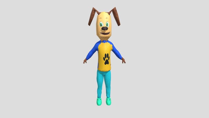 Дружок из 5 ночей с тимохай 3D Model