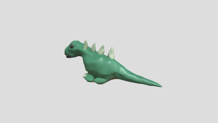 Olive the dinosaur – Modello 3D gratuito STL