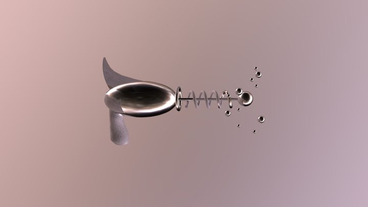 lasergun 2 3D Model