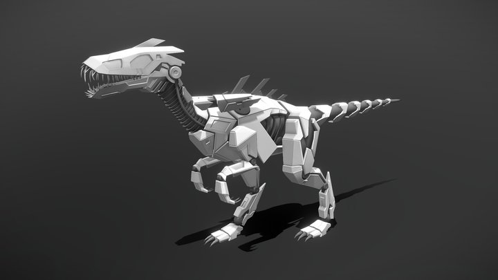 Robot Dino 3d on Behance