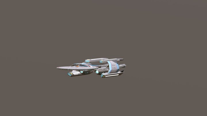 Star Trek Yamato Class 3D Model