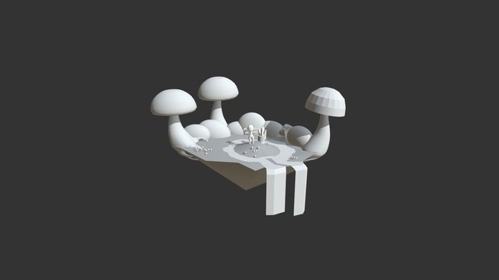 Monstergarden - Greybox 3D Model