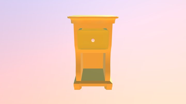 Desk 3D Model