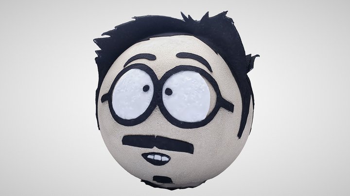 South Park Halloween Mask 3D Model