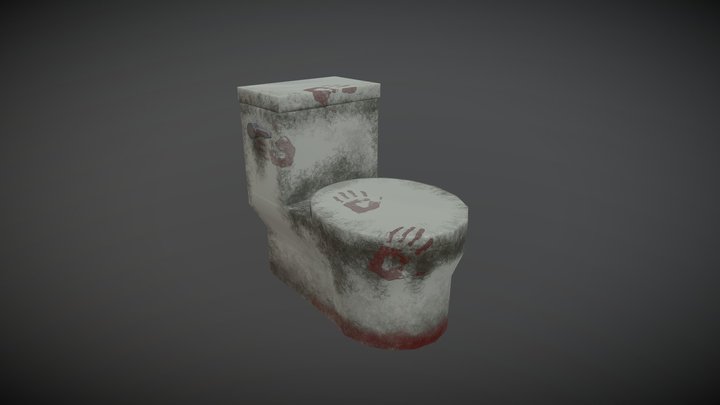 Toilet (horror) 3D Model