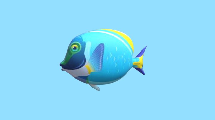 ikan 1 3D Model