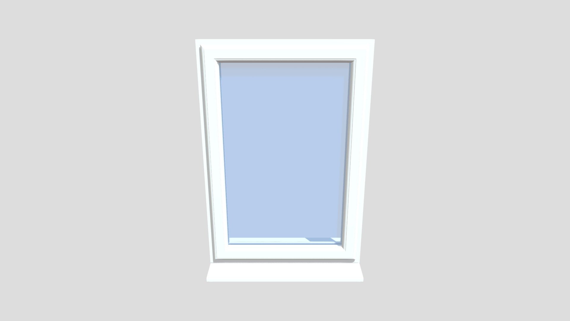 Optima Casement Window Sculptured Side Hung 3D model by bimstore