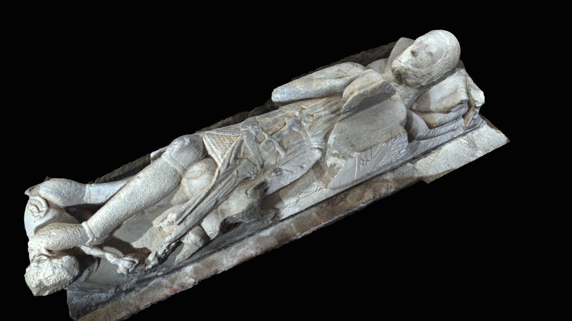 Nunnington, Yorkshire, effigy of a knight - 3D model by Gnomonsland ...