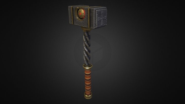 War Hammer 3D Model