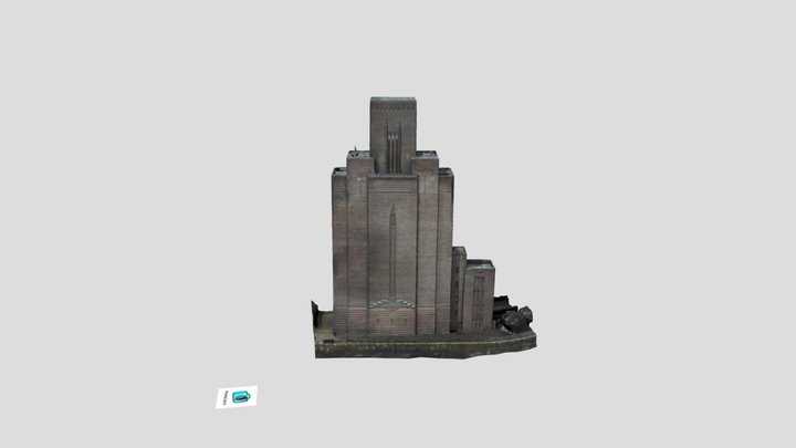 Birkenhead Ventilation Tower 3D Model