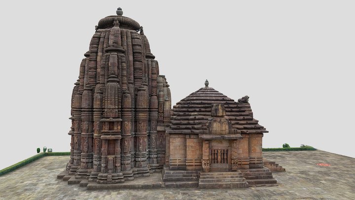 Rajarani Temple, Bhubneshwar Odisha 3D Model