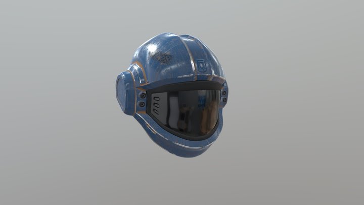 infantry helmet 3D Model