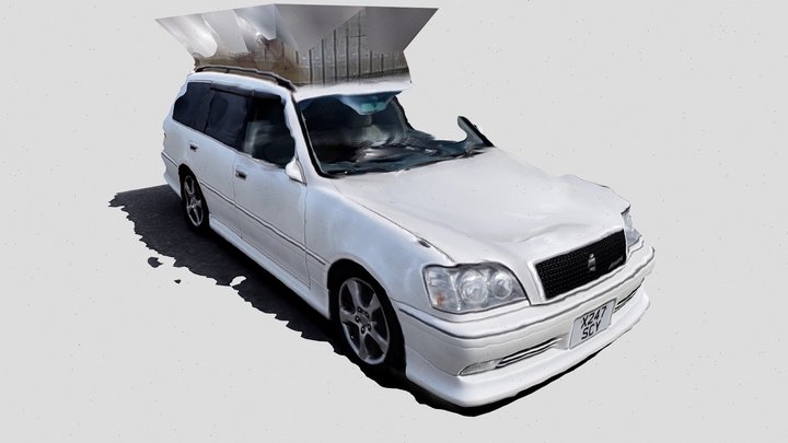 Toyota Crown Athlete V – Modello 3D gratuito STL