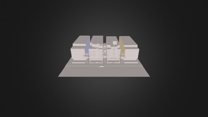Crescent / McAlpin Hotels 3D Model