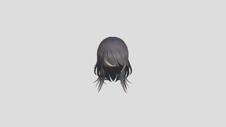 Emo New Hair OC 3D Model