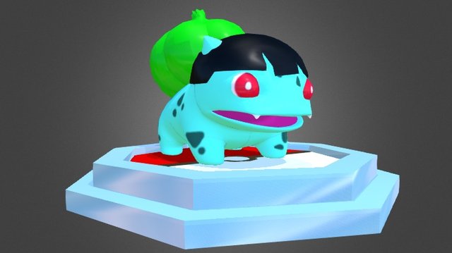 Bulbasaur as Gohan 3D 3D Model