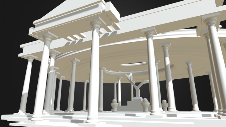 Yang Zih-Ting_Wk3_Doric Pillar 3D Model