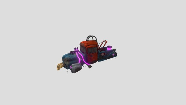 DHerrera_NAND118_TP5_SystemaSolare_Vehicule 3D Model