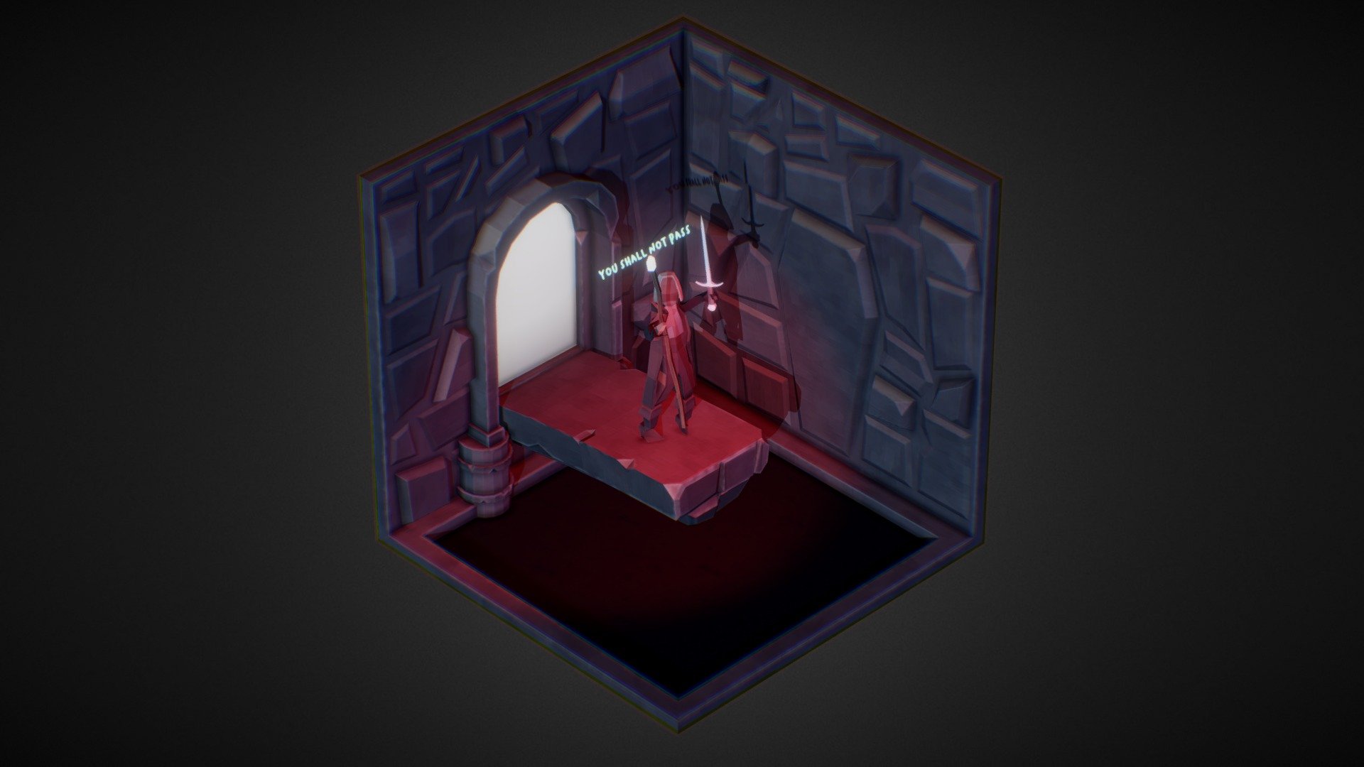 YOU SHALL NOT PASS ISOMETRIC CHALLANGE