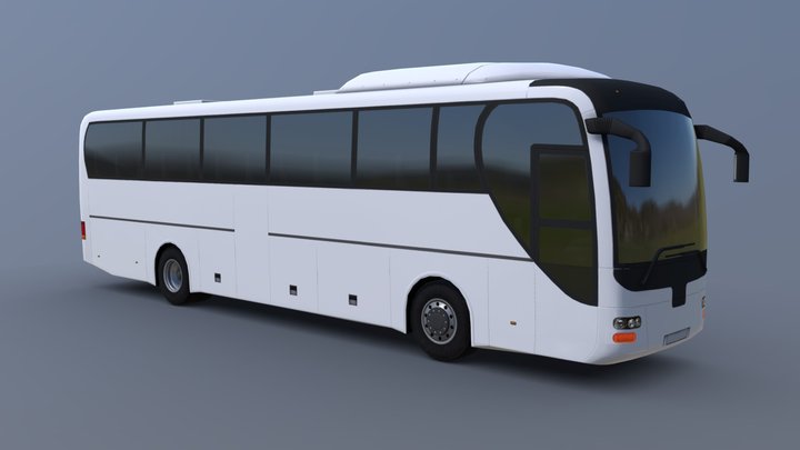 Neoplan Bus (Low Poly) 3D Model