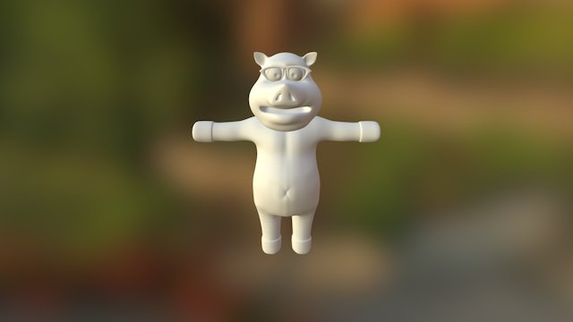 Pig 3D Model
