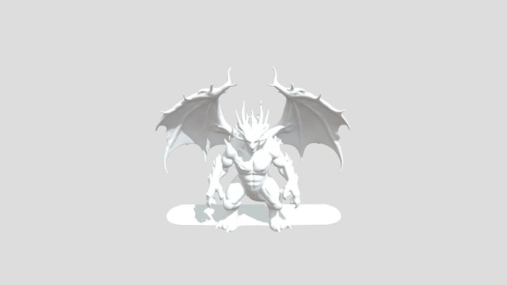 Aggressive Dragon  3D printable