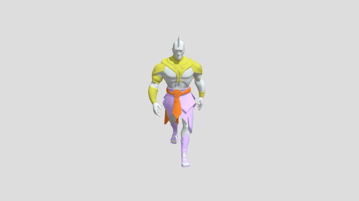 Walking Animation - Timsahri 3D Model