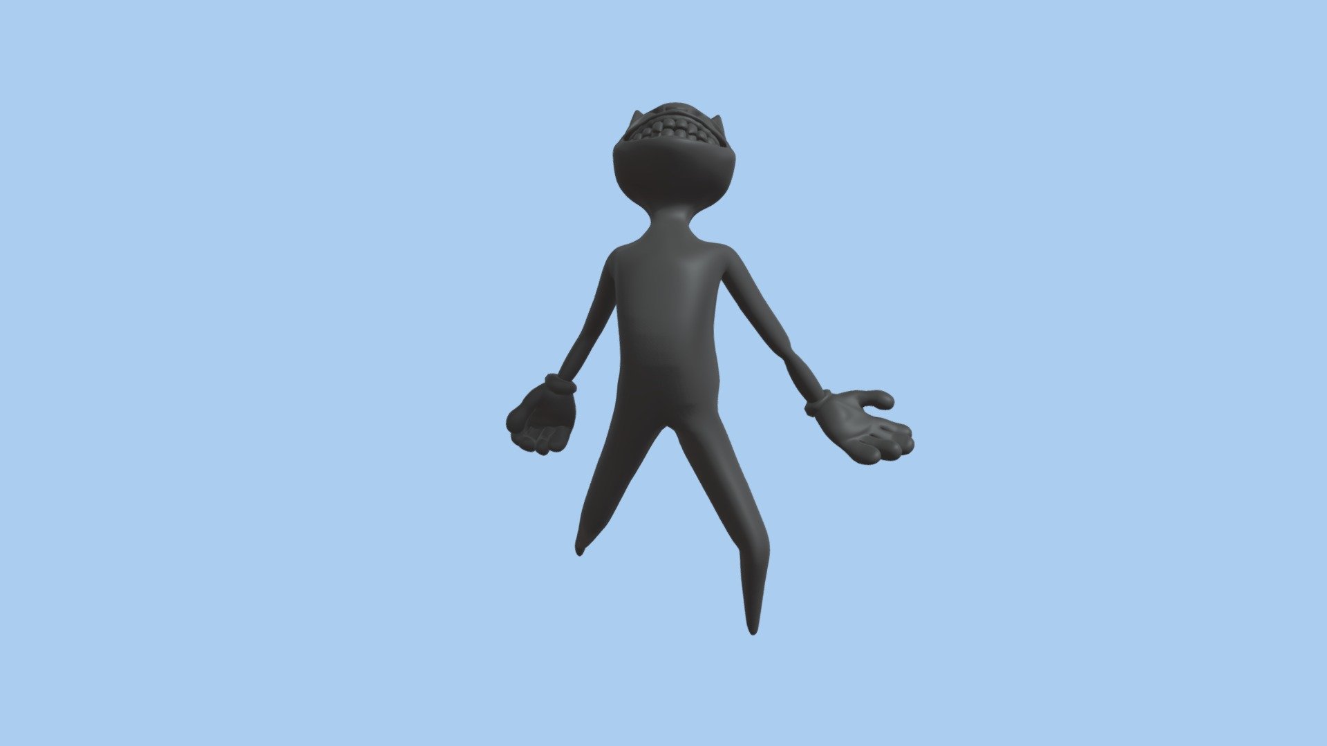 Standing Taunt Battlecry — Sketchfab embed 3D viewer