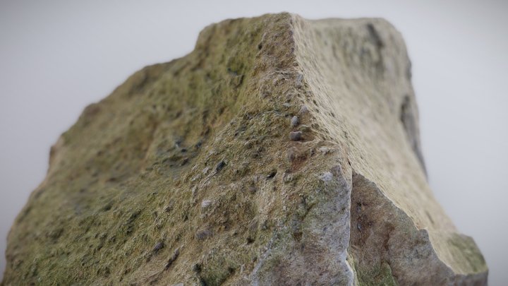 Moss rock 01 Rock Pack Vol.1 – Modèle 3D gratuit STL