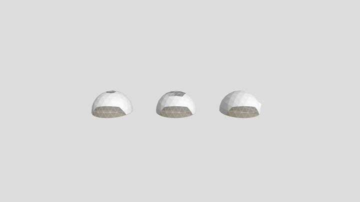 Geodome 9.5. EXTRA WINDOWS 3D Model