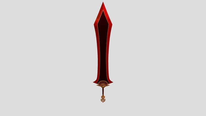 Priscilla Barielle´s Yang Sword Vollachia 3D Model
