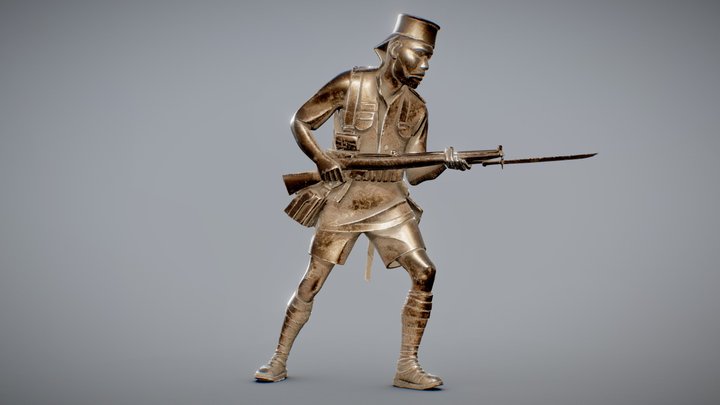 Askari Monument (Askari) 3D Model