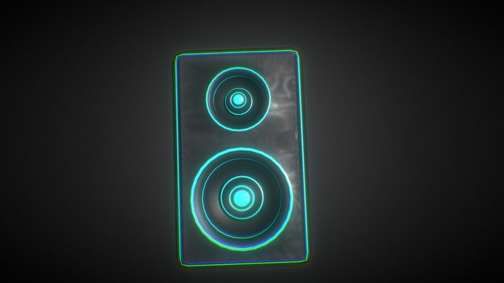 Speaker 3D Model