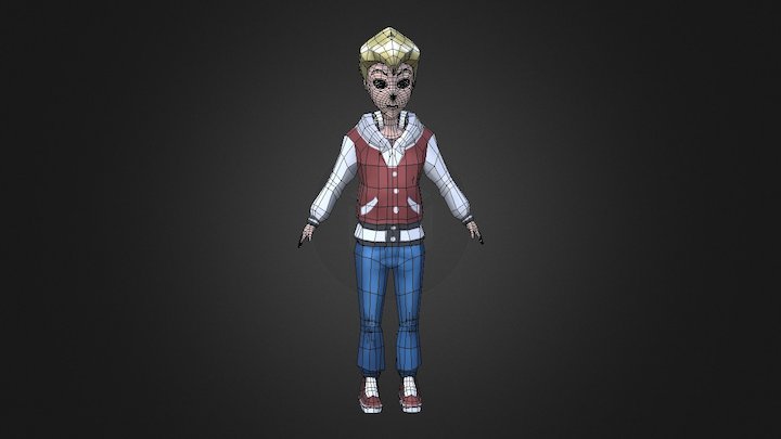 Greg - Original Cartoon 3D Model 3D Model
