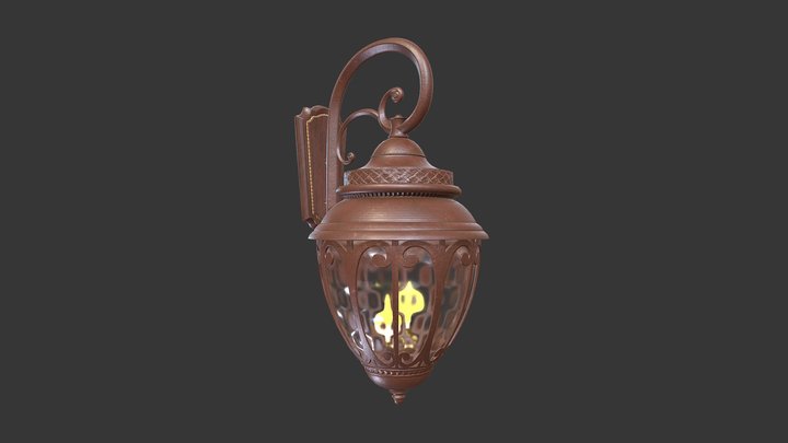 Decorative Lantern 3D Model