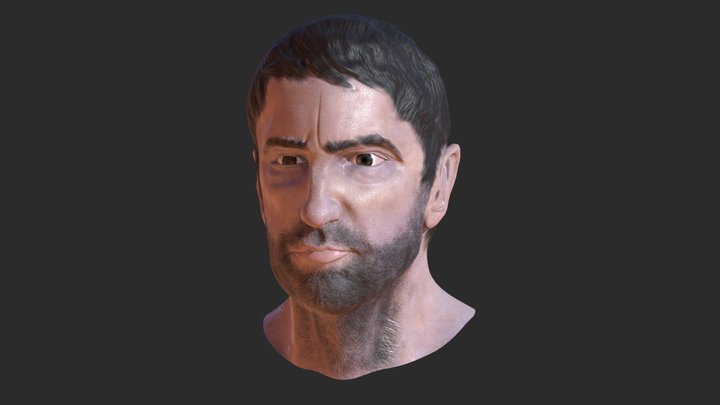 Bust Sculpt of Trent Reznor 3D Model