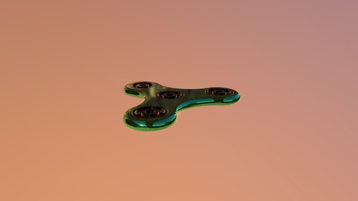 Figit Spinner 3D Model