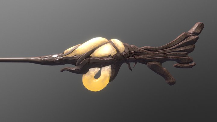 Organic Weapon 3D Model