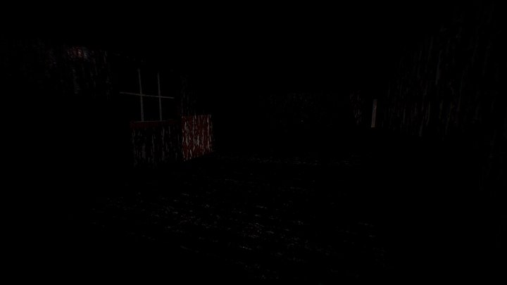 Granny House Version 1.0 with Nightmare Textures 3D Model