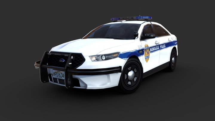 2014 Ford Taurus Interceptor 3D Model