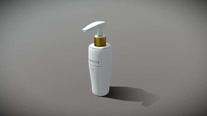 Bottle of soap 3D Model