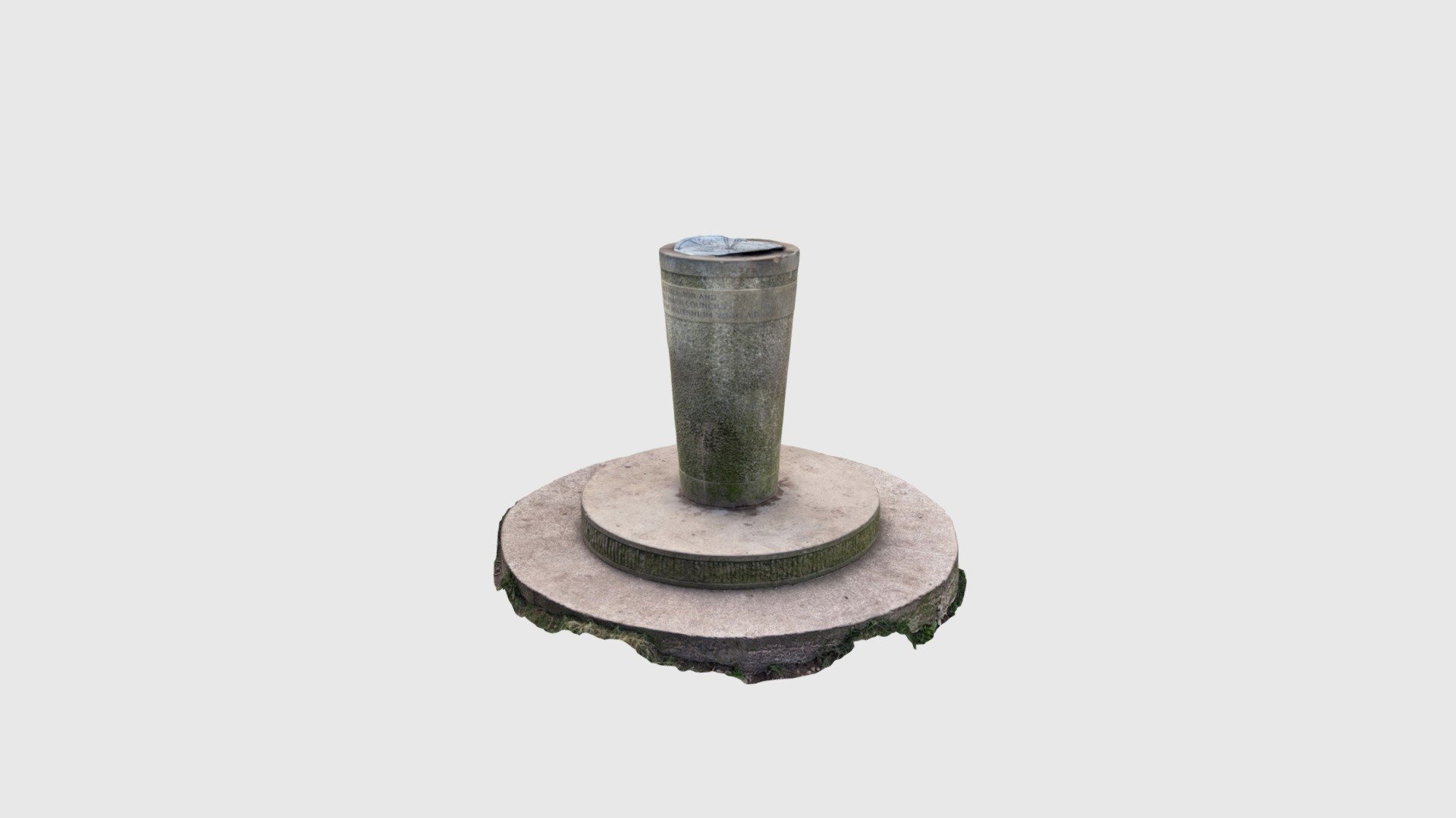 Plinth in Stone - 3D model by Malakai [ba487ec] - Sketchfab