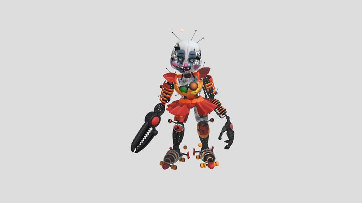 Torres Scrap Baby 3D Model