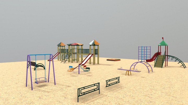 playground_lod1 3D Model