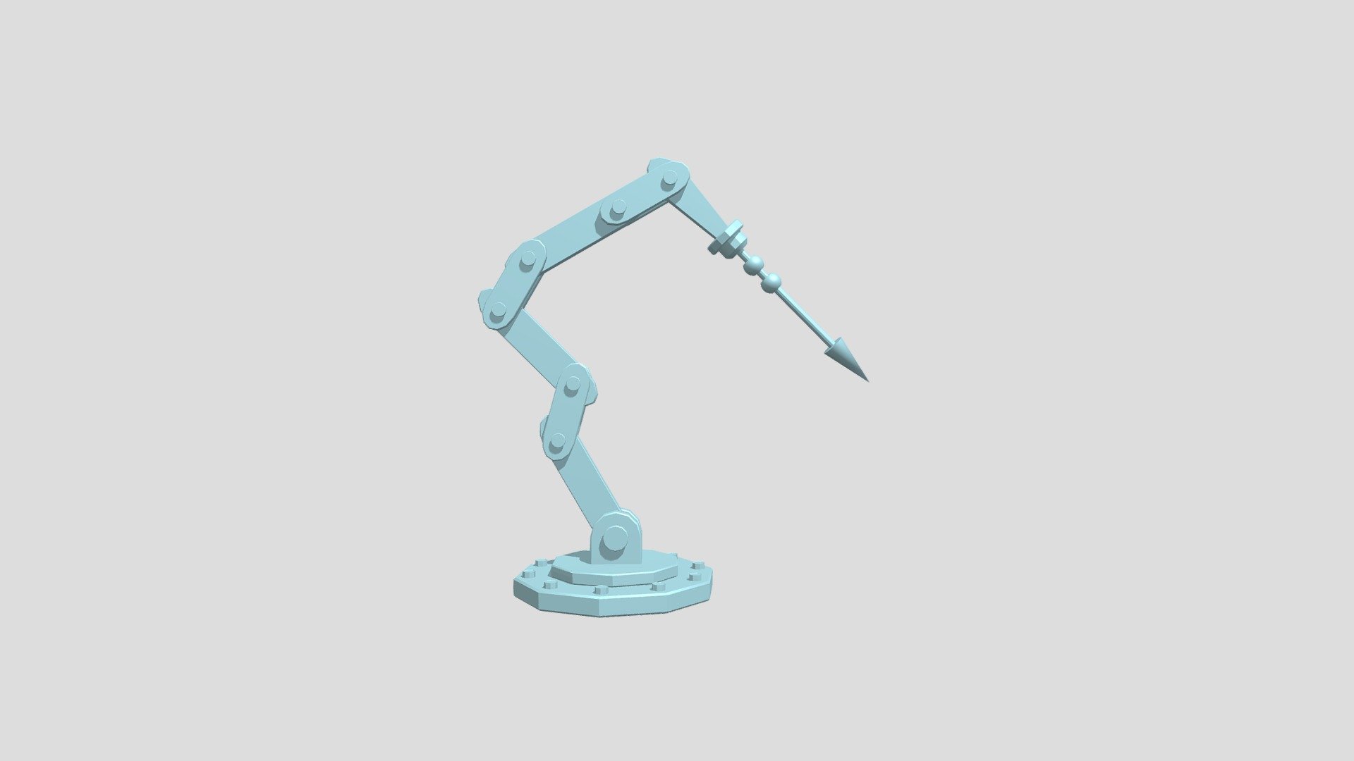 Robot Arm - Download Free 3D model by ecoleman3 [ba49db3] - Sketchfab