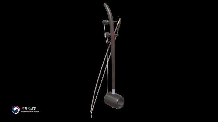 Haegeum – Free 3D Model STL