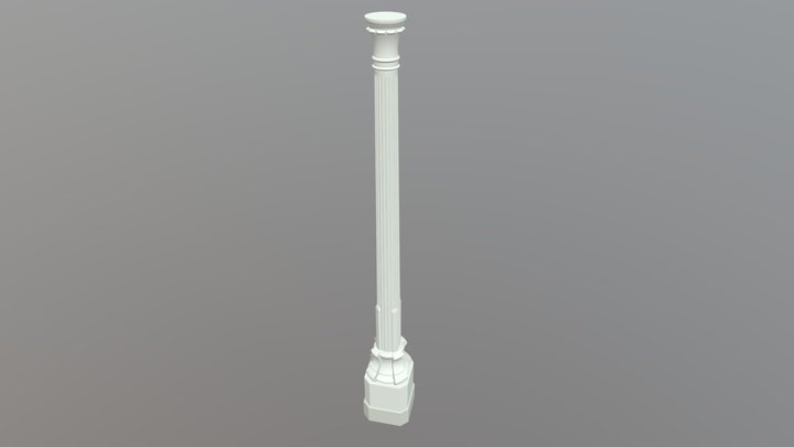 H72618 - Custom Pole 3D Model